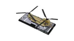 ماکت هلیکوپتر شینوک CH-47F مقیاس 1:72