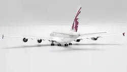 ماکت هواپیما مسافربری ایرباس A380 هواپیمایی قطر مقیاس 1:400