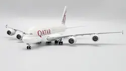 ماکت هواپیما مسافربری ایرباس A380 هواپیمایی قطر مقیاس 1:400