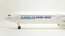 ماکت هواپیما ایرباس 340-600 رنگامیزی کارخانه | Hogan 1:200 Airbus A340-600 House Color