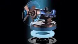 خوشبوکننده خورشیدی خودرو طرح هواپیما | Solar Airplane Car Air Freshener