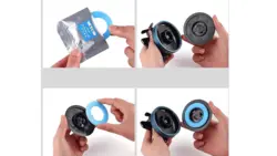 خوشبوکننده خورشیدی خودرو طرح هواپیما | Solar Airplane Car Air Freshener