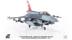 ماکت جنگنده اف 16 فالکون سنگاپور | Jc Wings 1:72 F16D Fighting Falcon Singapore Air Force