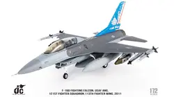 ماکت جنگنده اف 16 فالکون نیروی هوایی امریکا | Jc Wings 1:72 F16D Fighting Falcon USAF
