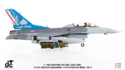 ماکت جنگنده اف 16 فالکون نیروی هوایی امریکا | Jc Wings 1:72 F16D Fighting Falcon USAF