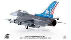 ماکت جنگنده اف 16 فالکون نیروی هوایی امریکا | Jc Wings 1:72 F16D Fighting Falcon USAF