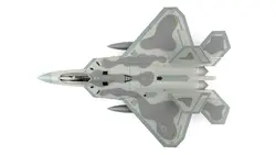 ماکت جنگنده اف 22 رپتور نیروی هوایی امریکا | Hobby Master 1/72 Lockheed F-22A Raptor USAF Hickham
