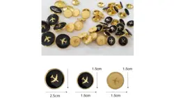 دکمه کت و مانتو با طرح هواپیما | Plane Metal Buttons