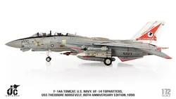 ماکت جنگنده اف 14 تامکت نیروی دریایی امریکا | Jc Wings 1:72 F14A Tomcat US Navy, VF-14 Tophatters