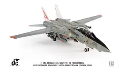 ماکت جنگنده اف 14 تامکت نیروی دریایی امریکا | Jc Wings 1:72 F14A Tomcat US Navy, VF-14 Tophatters