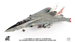 ماکت جنگنده اف 14 تامکت نیروی دریایی امریکا | Jc Wings 1:72 F14A Tomcat US Navy, VF-14 Tophatters