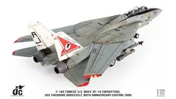 ماکت جنگنده اف 14 تامکت نیروی دریایی امریکا | Jc Wings 1:72 F14A Tomcat US Navy, VF-14 Tophatters