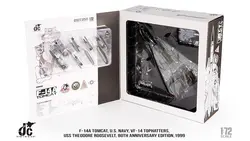 ماکت جنگنده اف 14 تامکت نیروی دریایی امریکا | Jc Wings 1:72 F14A Tomcat US Navy, VF-14 Tophatters