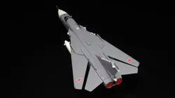 ماکت جنگنده سوخو 24 فنسر نیروی هوایی روسیه| Calibre Wings 1:72 Sukhoi SU-24M Fencer 41 Red Russian AirForce