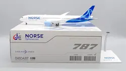 ماکت هواپیما بوئینگ 787 نورس آتلانتیک ایرویز نروژ | Jc Wings 1:200 Boeing 787-9 Dreamliner Norse Atlantic Airways LN-LNO