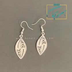گوشواره نقره ملیله زنجان طرح بهار