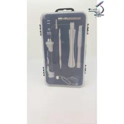 پیچ گوشتی ست 115تیکه طوسی مدل EAG-0115A