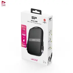 هارد اکسترنال سیلیکون پاور مدل SP Armor A60 ظرفیت 2 ترابایت