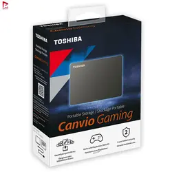 هارد اکسترنال توشیبا مدل TOSHIBA Canvio Gaming ظرفیت 2 ترابایت