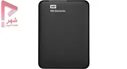 هارد اکسترنال وسترن دیجیتال مدل WD Elements ظرفیت 1 ترابایت