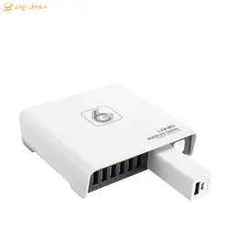 شارژر رومیزی الدینیو به همراه پاوربانک مدل A6802