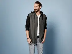 پیراهن جین مردانه لیورجی مدل af109