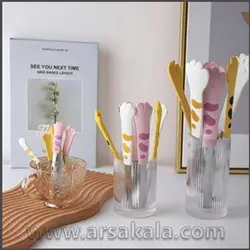 انبر سالاد و یخ پنجه گربه ای