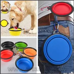ظرف غذا و آب تاشو سگ و گربه