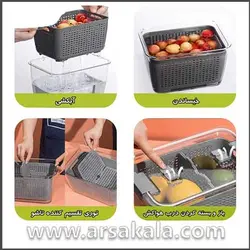 باکس یخچال میوه و سبزیجات DARVIS