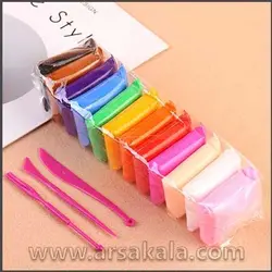 خمیر بازی 12 عددی Super Clay
