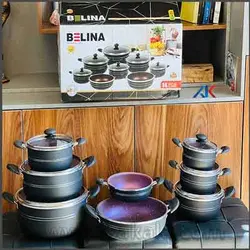 سرویس قابلمه ۱۴ پارچه زنبوری BELINA