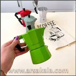 قهوه جوش و اسپرسو ساز 2 کاپ رنگی