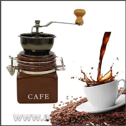 آسیاب دستی قفل دار قهوه Cafe