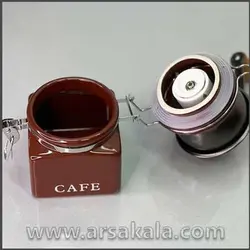 آسیاب دستی قفل دار قهوه Cafe