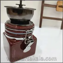 آسیاب دستی قفل دار قهوه Cafe