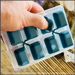 قالب یخ کف سیلیکون درب دار GUPP