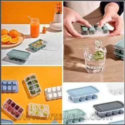 قالب یخ کف سیلیکون درب دار GUPP