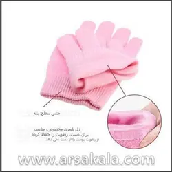 جوراب و دستکش ترمیم کننده ترک سیلیکونی Spa Gel Socks