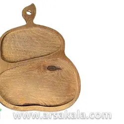 اردو خوری چوبی طرح کدو 2 خانه