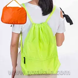 کوله پشتی برزنتی تاشو مسافرتی