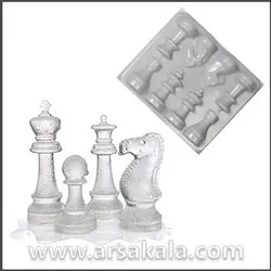 قالب یخ مهره شطرنج
