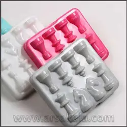قالب یخ مهره شطرنج