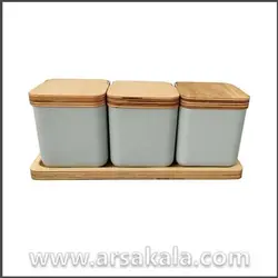 جا ادویه استند چوبی Raika