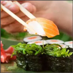 چوب غذاخوری چاپ استیک طرح‌دار