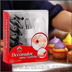 قیف خامه زن 12 عددی Decorador
