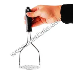 پوره کن سیب زمینی دو پایه فلزی
