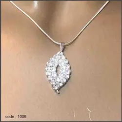گردنبند طرح جواهر