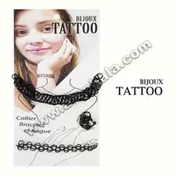 ست سرویس طرح تتو BIJOUX TATTOO