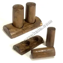 ست دو عددی ادویه پاش چوبی