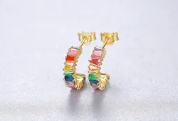 Colorful earrings